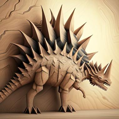 3D model Stegosaurus (STL)